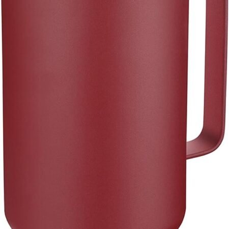 Stainless Steel Insulated Tumbler with Handle, Vacuum Insulated, Reusable Double-Wall Travel Coffee Cup